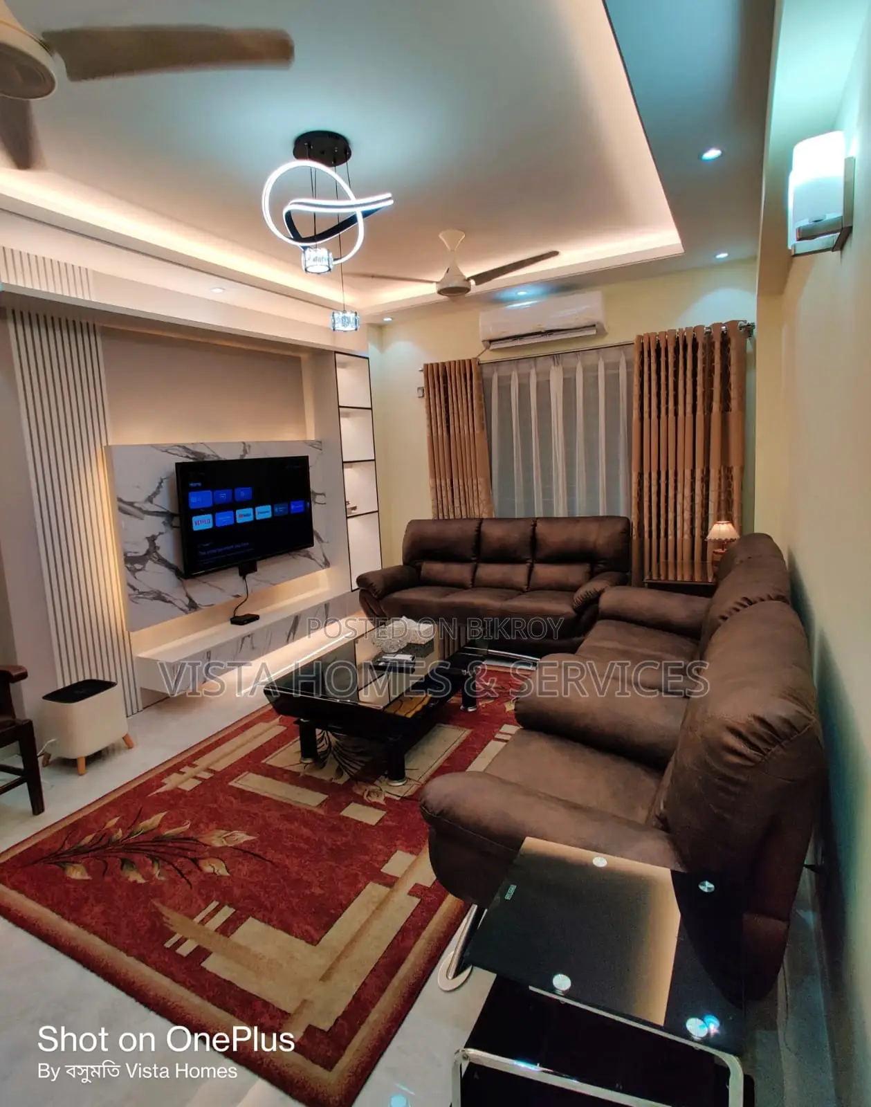 Furnished 3-Bedroom Apartment in Southeast Palace, Gulshan for rent