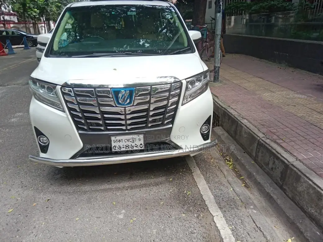 Alphard business class For Rent