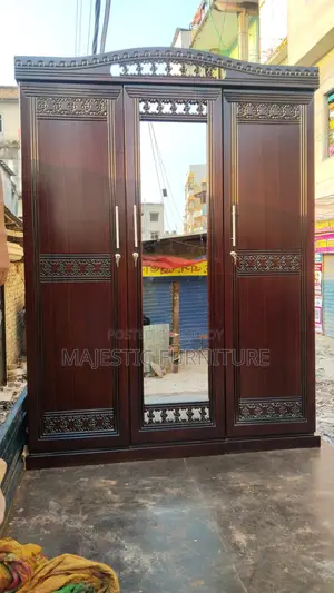 ৩ পাল্লার এমডিএফ আলমারি, মডেল # ৯৫১