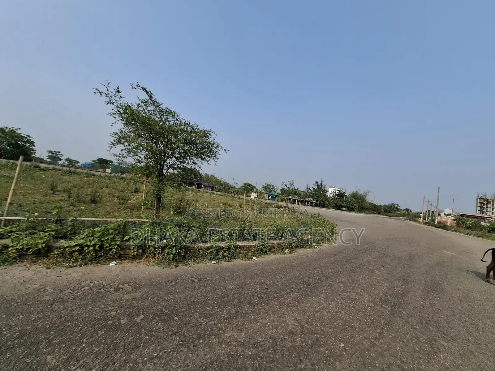 60/30/30 Corner 20 Katha Plot for Sale on 3 Sides.