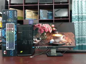 Gigabyte - i5 4th Gen | Dell 22" IPS Borderless Monitor Full Setup