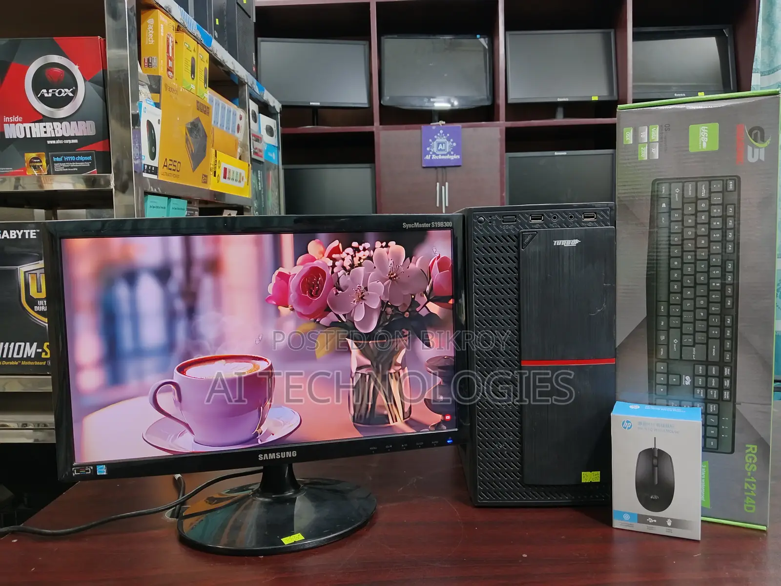 Core i3 3rd Gen PC – Samsung 19" IPS Monitor Full Setup