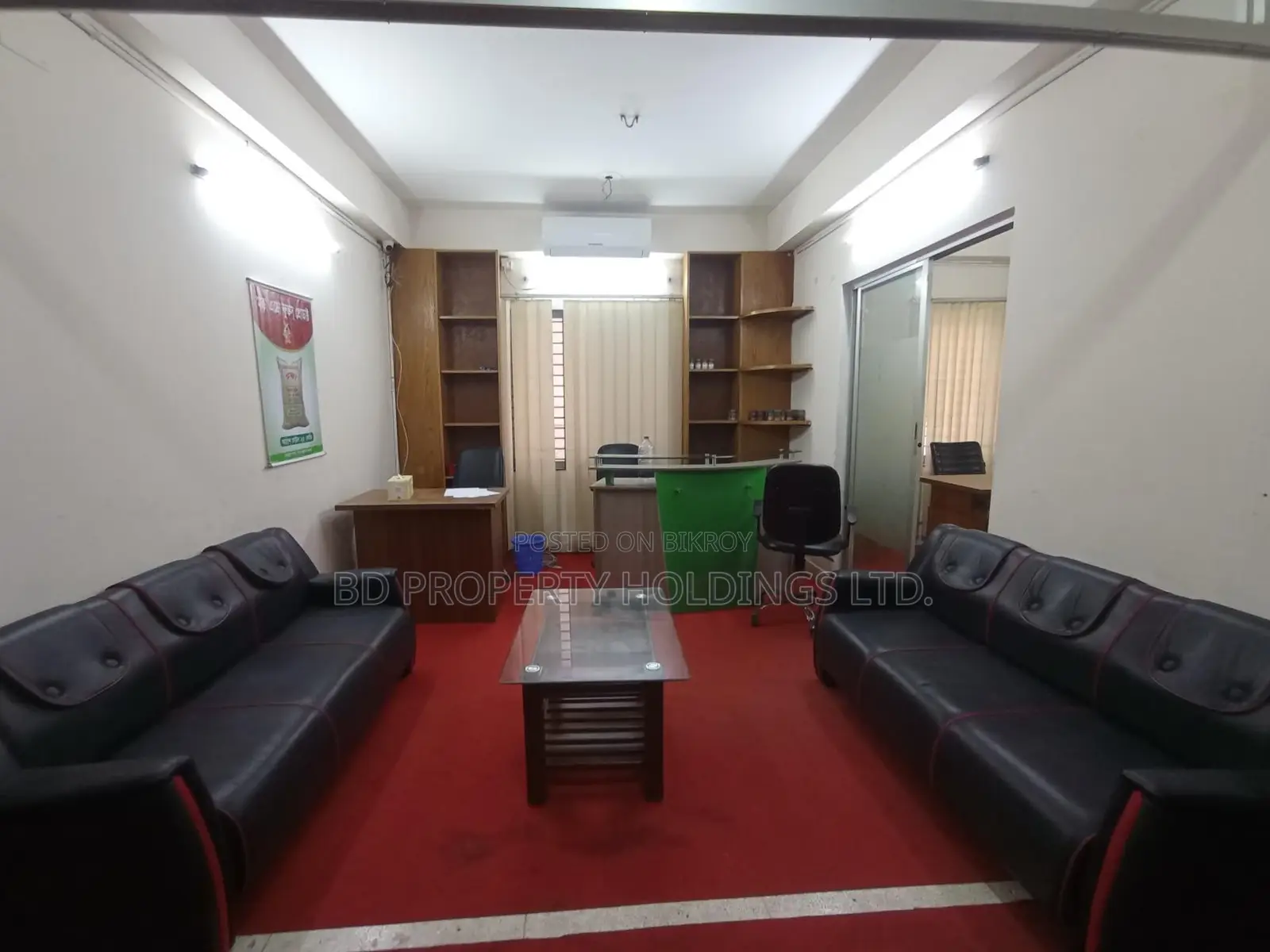 1800 SFT Luxurious Full Furnished Office Space for Rent in Uttara