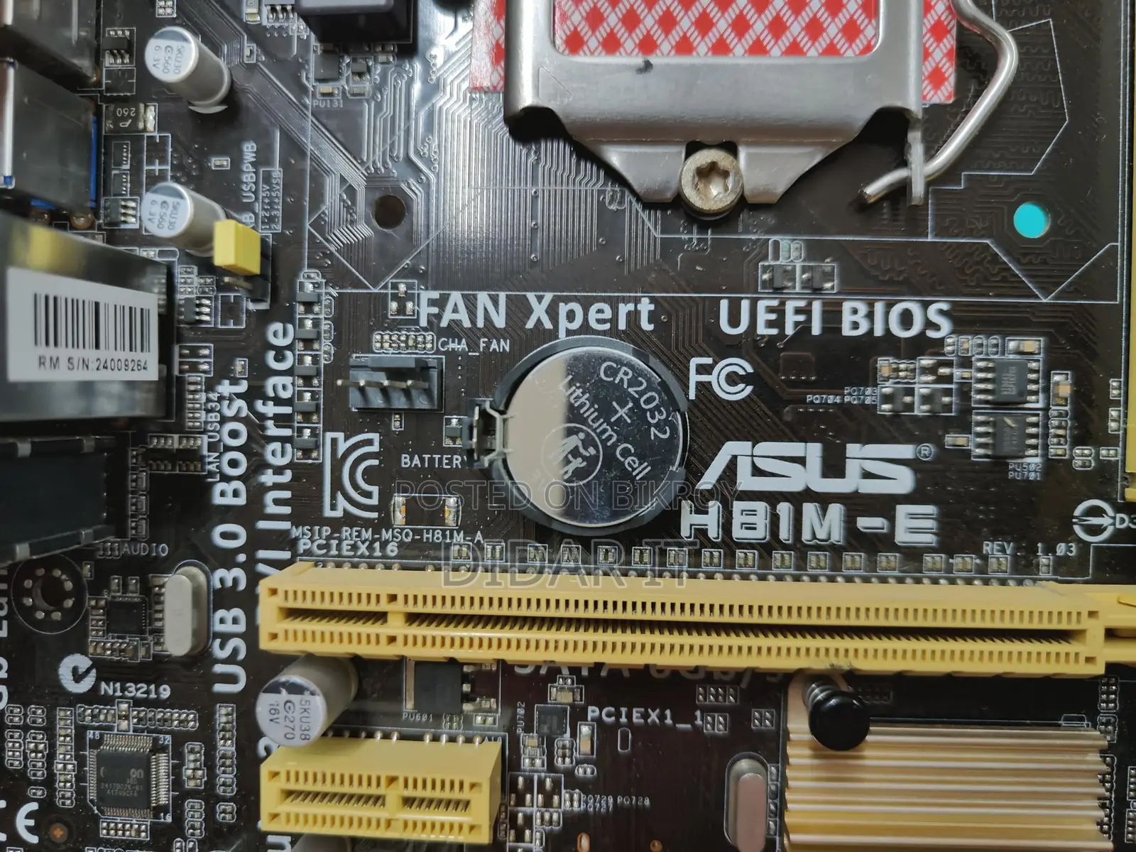 অরিজিনাল কোরিয়ান মাদারবোর্ড Asus H81M-E এক বছরের ওয়ারেন্টি