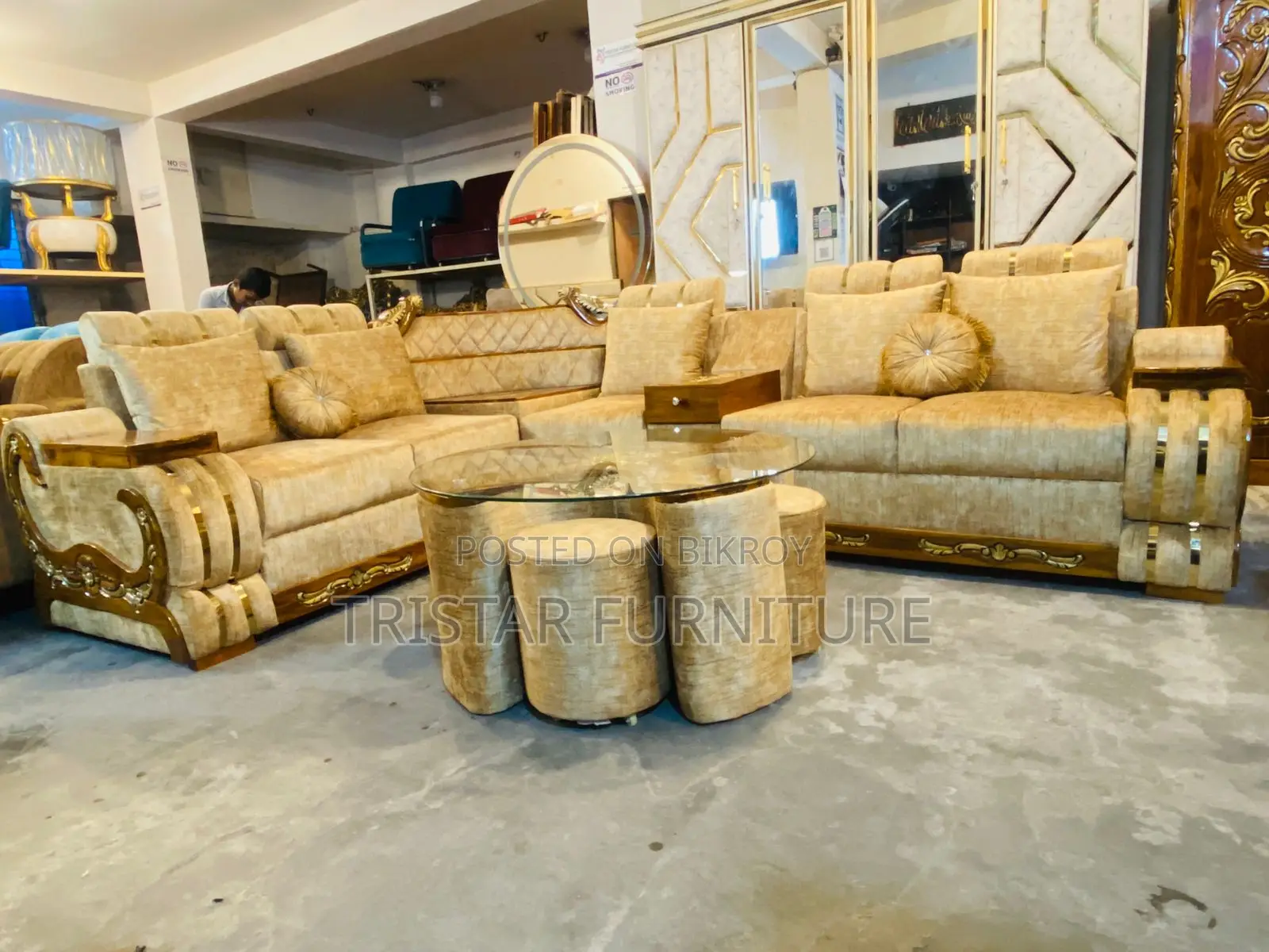 Modern Corner Sofa Set