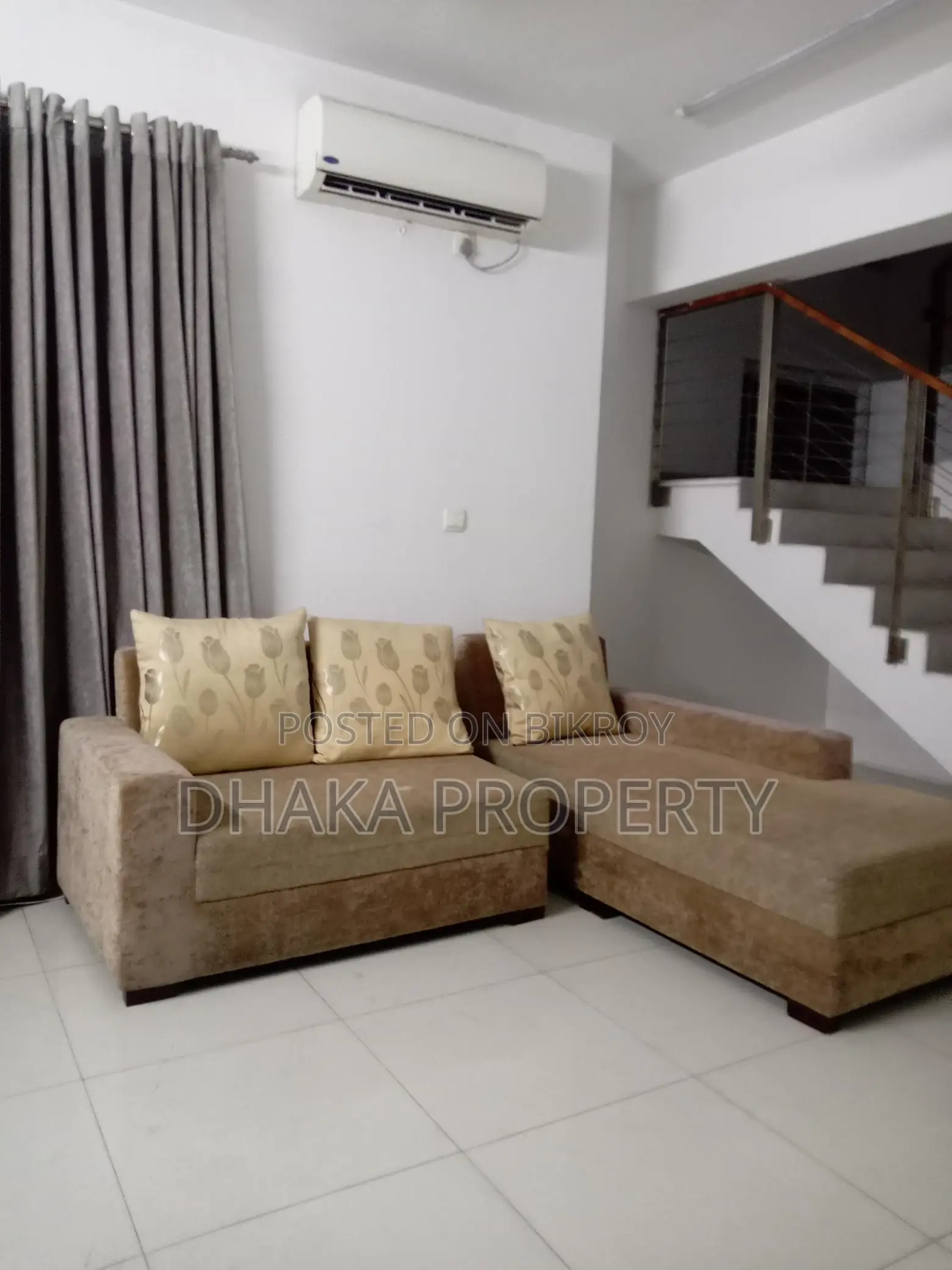 Gorgeous Studio Type 1-BHK Duplex Apartment Rent At Baridhara