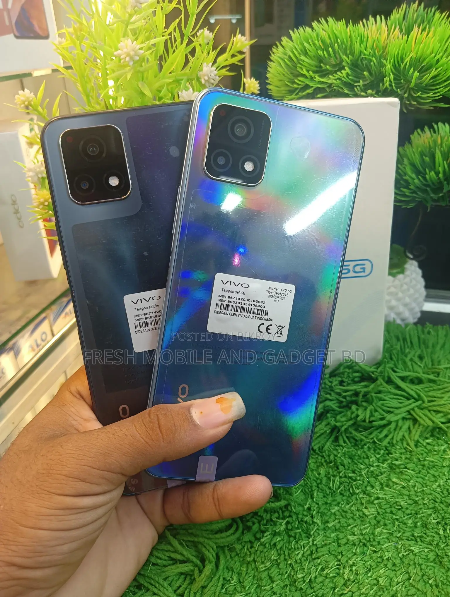 Vivo Y72 5G 8/256 (New)