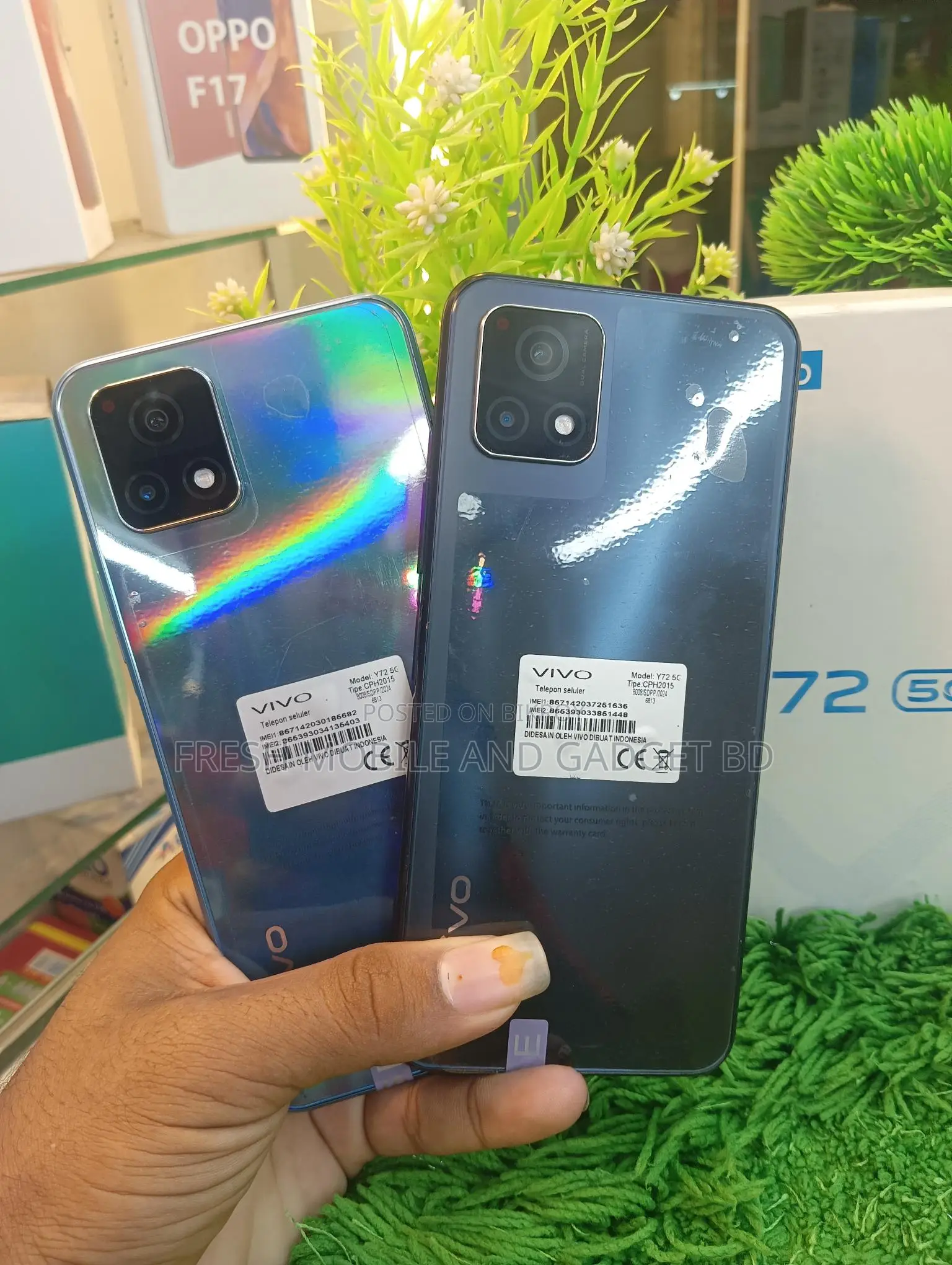Vivo Y72 5G 8/256 (New)