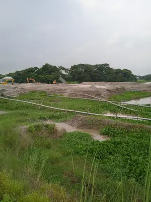 80 Bigha River-View Land by the Meghna River — Perfect Location for a Royal Project!