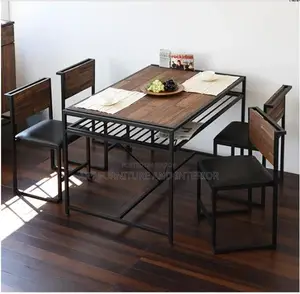Iron Dining Table & Chair - 08