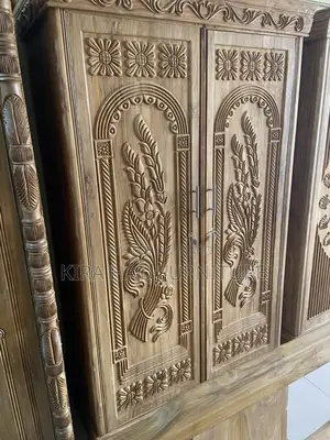 Chittagong Teak Wood Two-Door Almirah