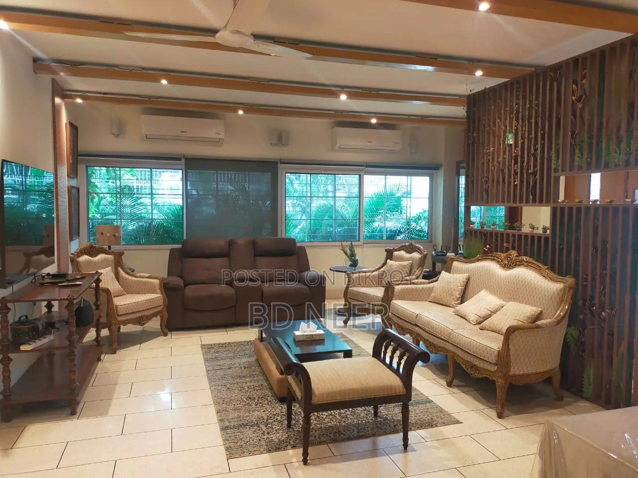 Luxury 1 Bed room Furniture Flat Rent in Gulshan-2 North