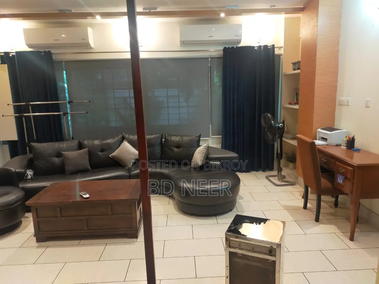 Luxury 1 Bed room Furniture Flat Rent in Gulshan-2 North