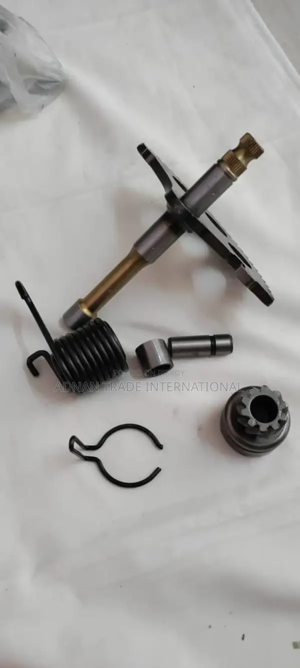 KICK SHAFT+PINION+SPRING 9TEJE PEDAL50-80-100-125CC2T-4T for PIAGGIO-SYM