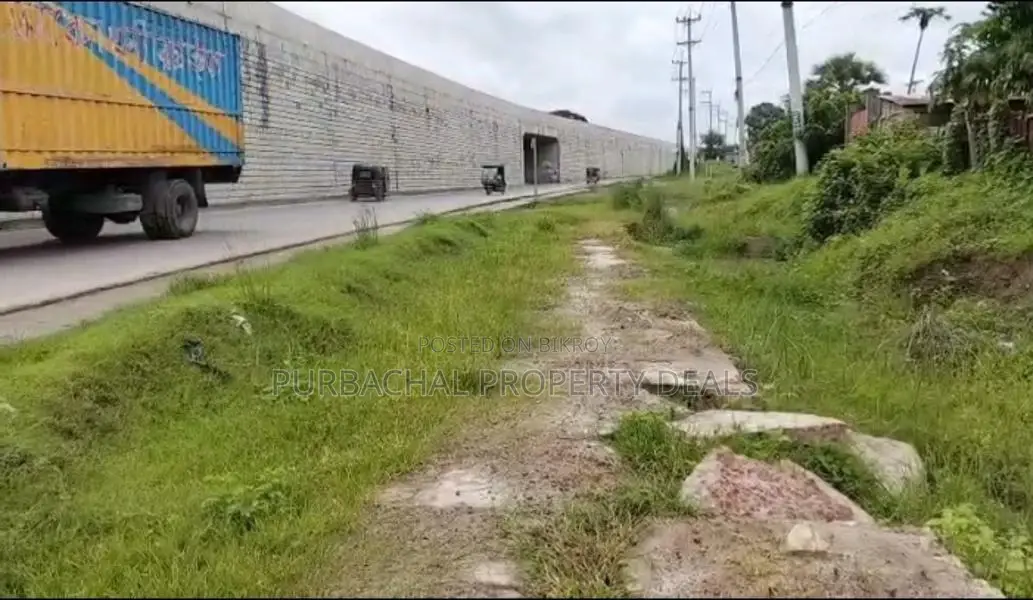 পূর্বাচল এশিয়ান হাইওয়ে সংলগ্ন ভিআইপি ২৫ শতাংশ জমি বিক্রয়