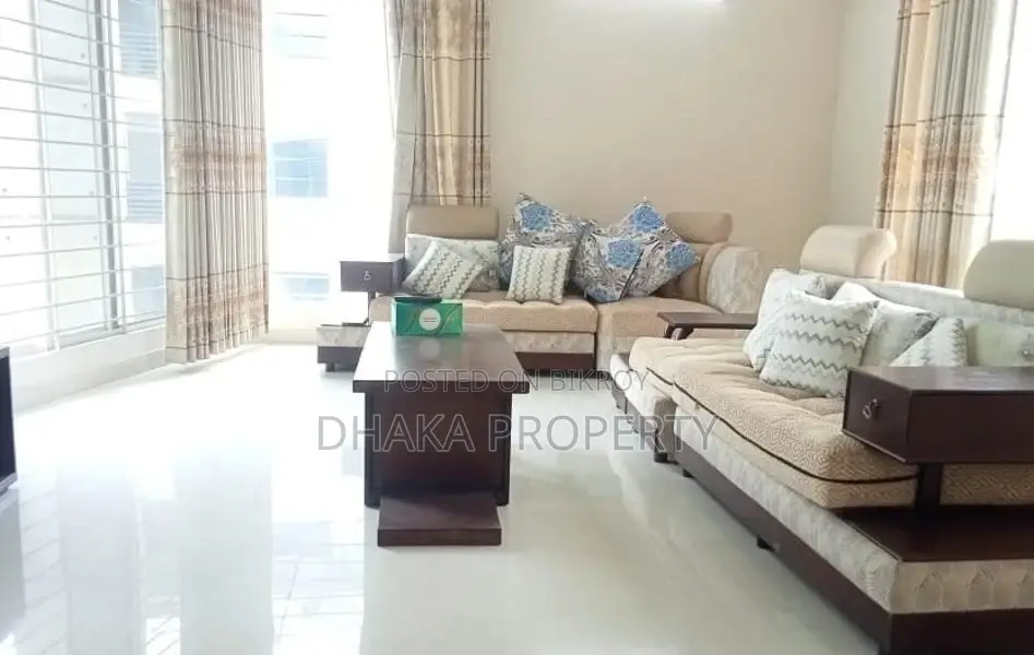 গুলশান কূটনৈতিক এলাকায় ফার্নিশড অ্যাপার্টমেন্ট ভাড়া