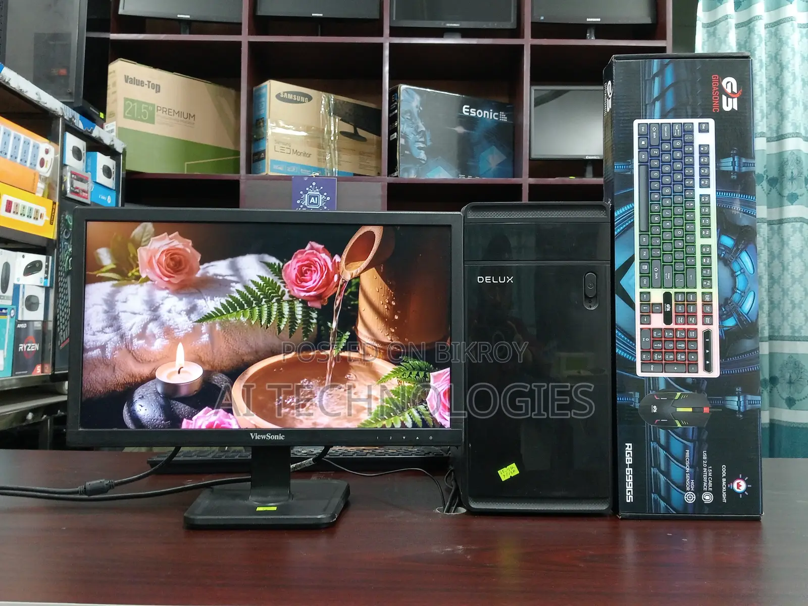 Intel Core i5 4th Gen – ViewSonic 19" LED Monitor | Full Setup