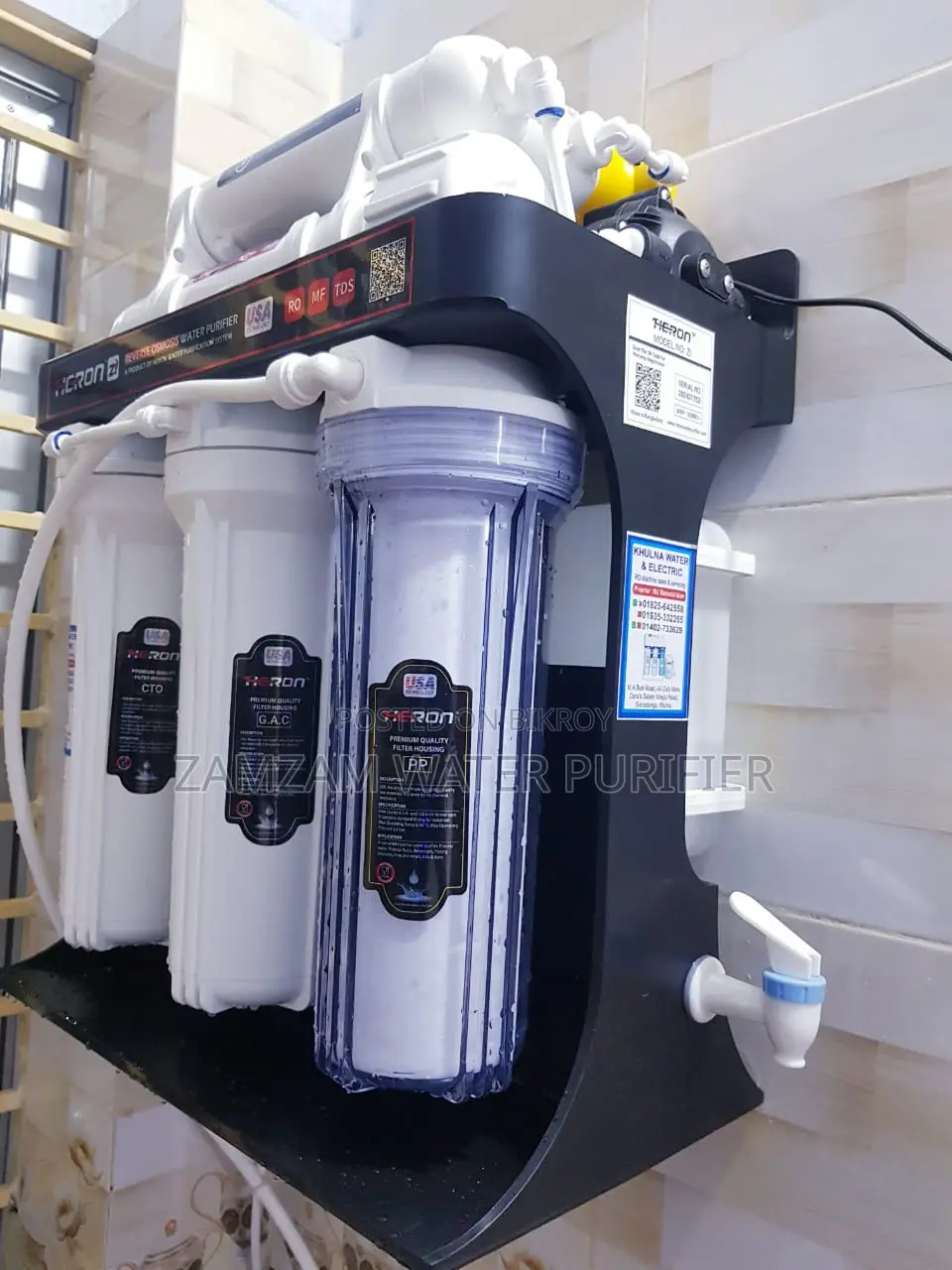 Heron Zi RO Water Purifier, 7-Stage Premium Quality