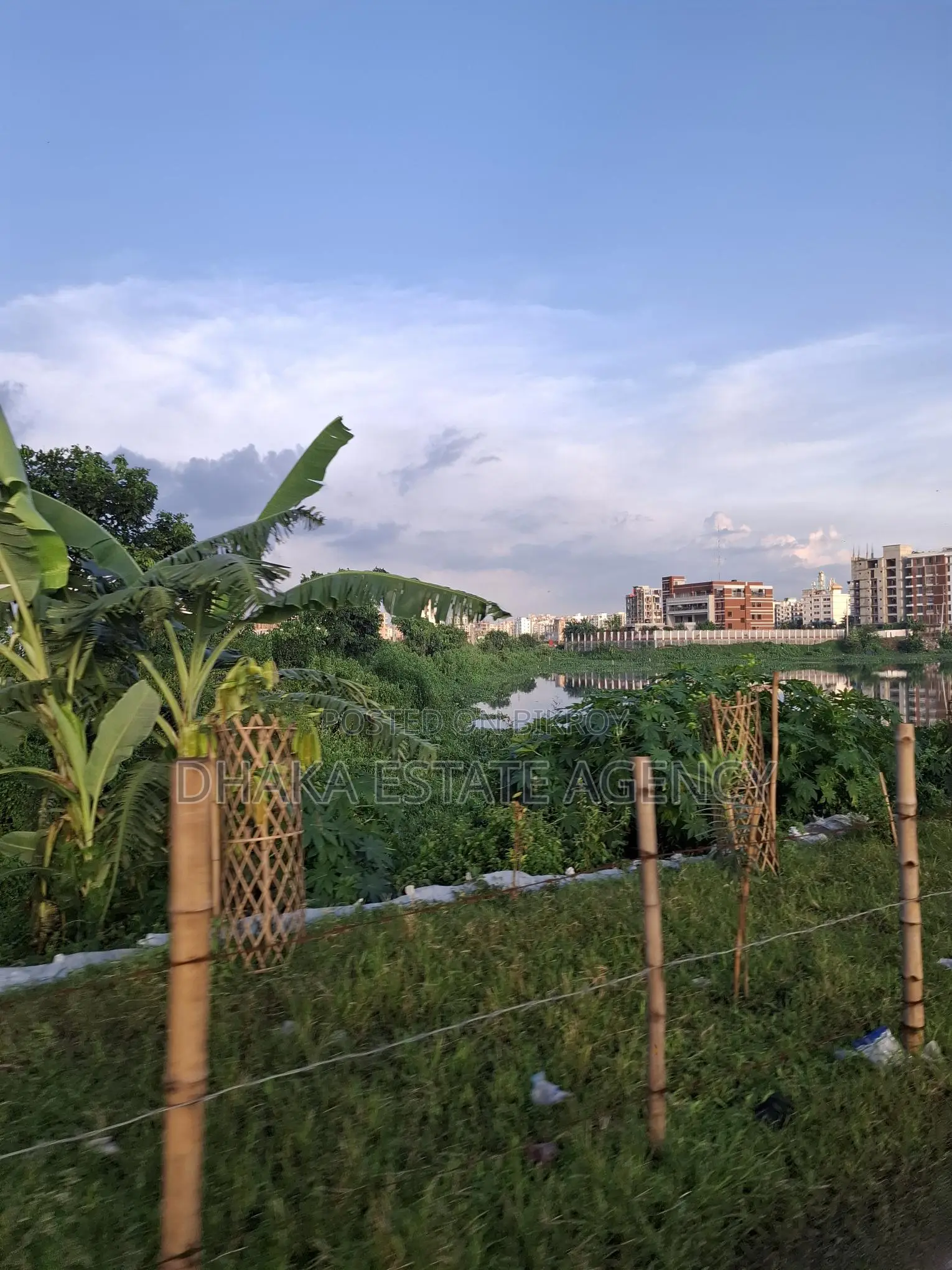 ৬০×৩০ কর্নার ডিরেক্ট লেক ফেসিং প্লট