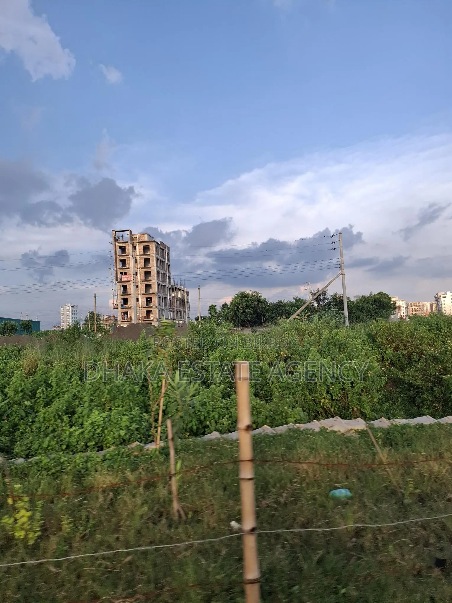 ৬০×৩০ কর্নার ডিরেক্ট লেক ফেসিং প্লট