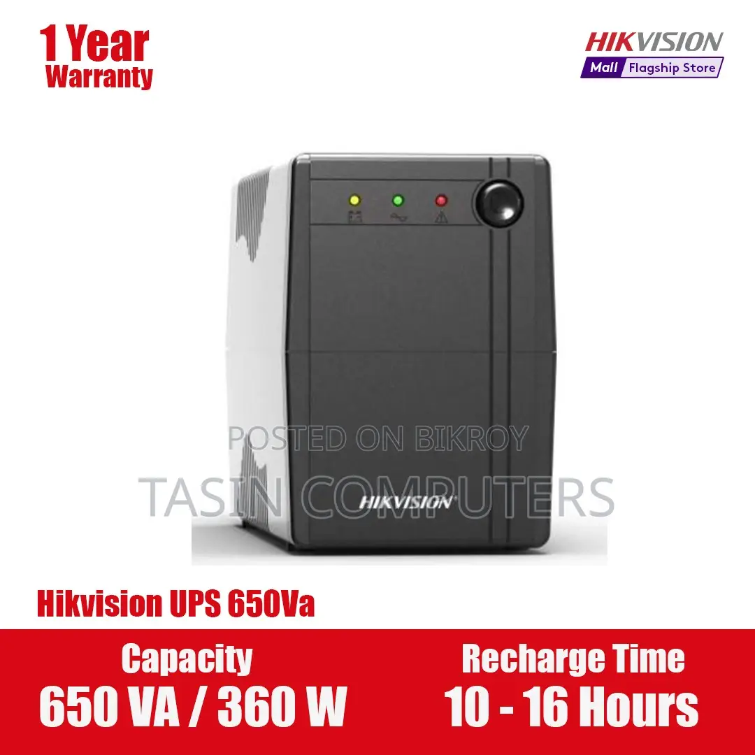 Hikvision 650va Offline Ups