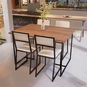 Iron Dining Table & Chair - 52
