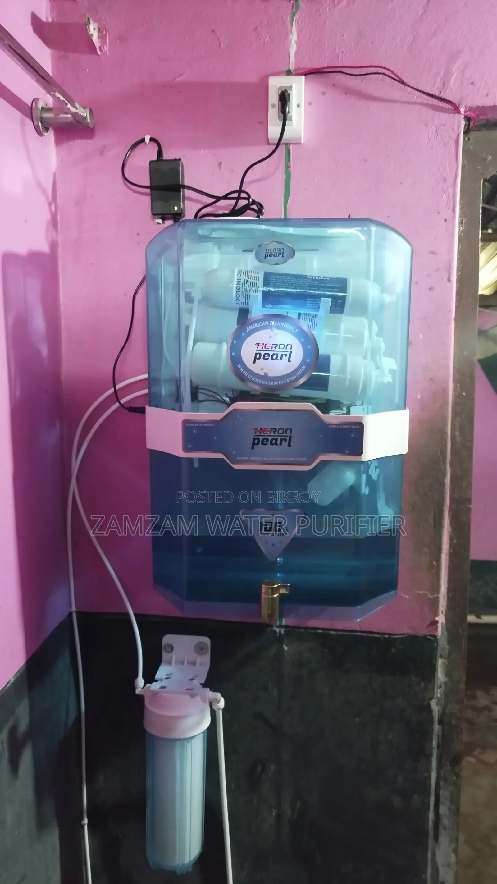75 GPD Heron Pearl RO Water Purifier (6 Stage)