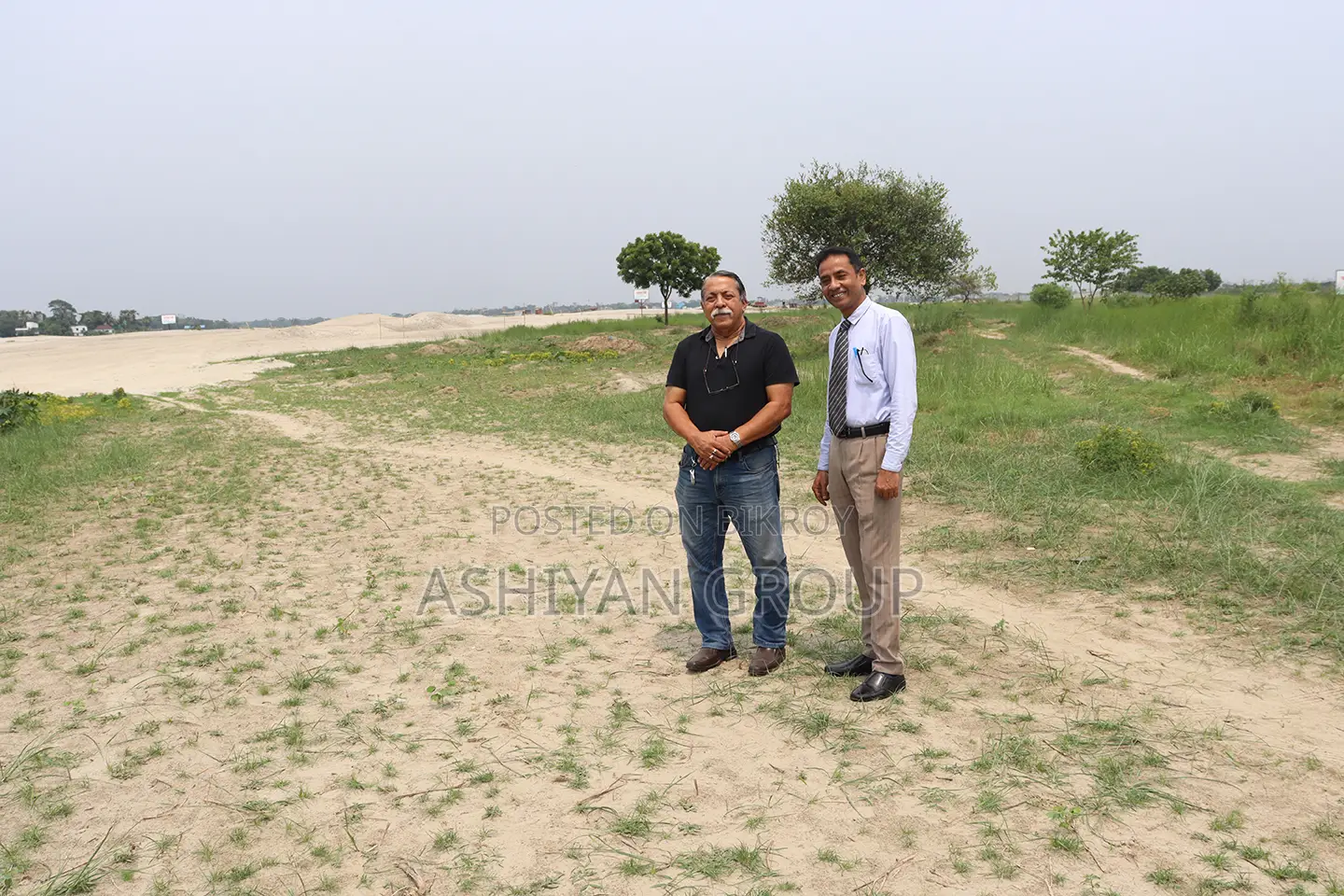 Ready-to-build plots for sale opposite Dhaka Airport