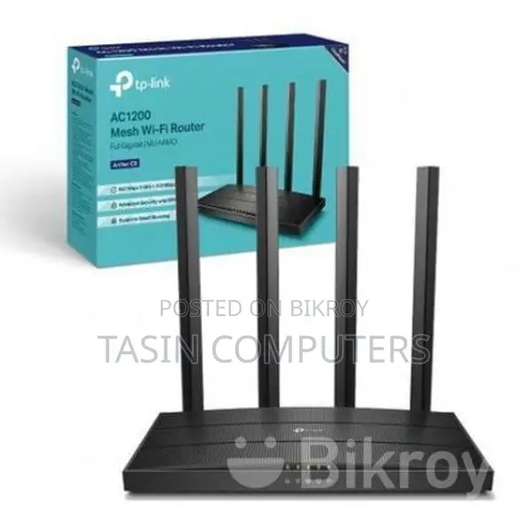 Tp Link Archer C6 1200mbps Mu-mimo Gigabit Router.
