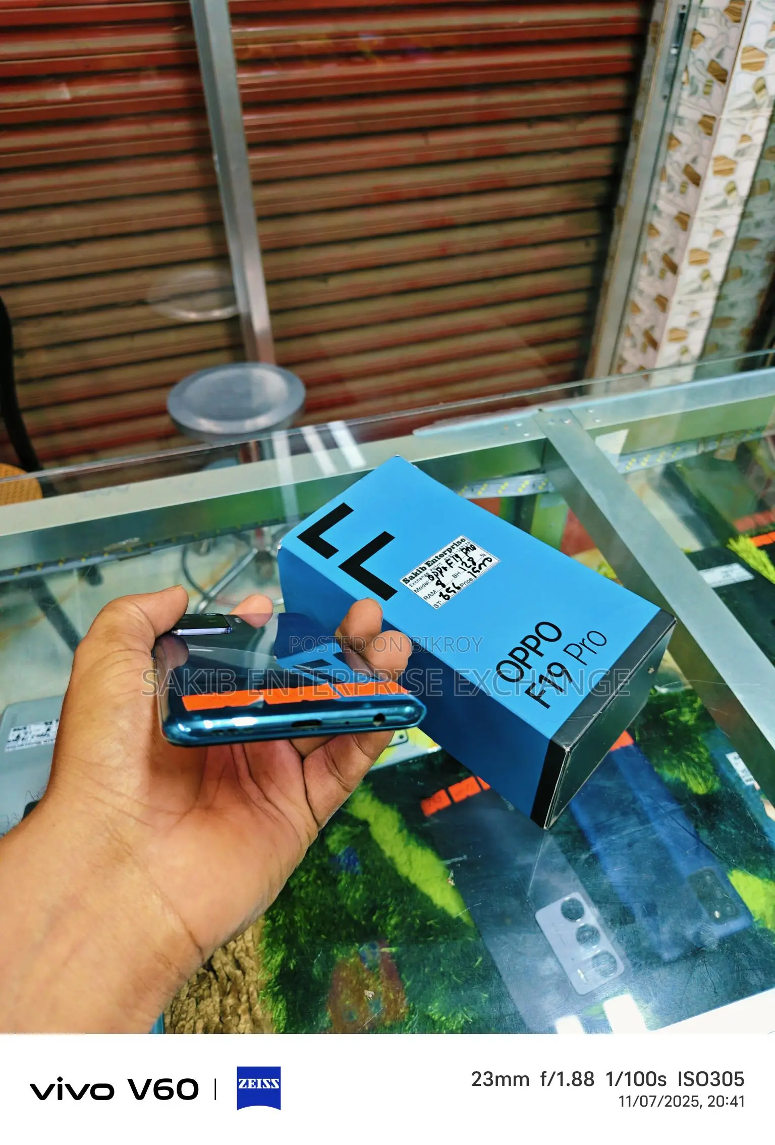 OPPO F19 Pro 8 128 gb (Used)