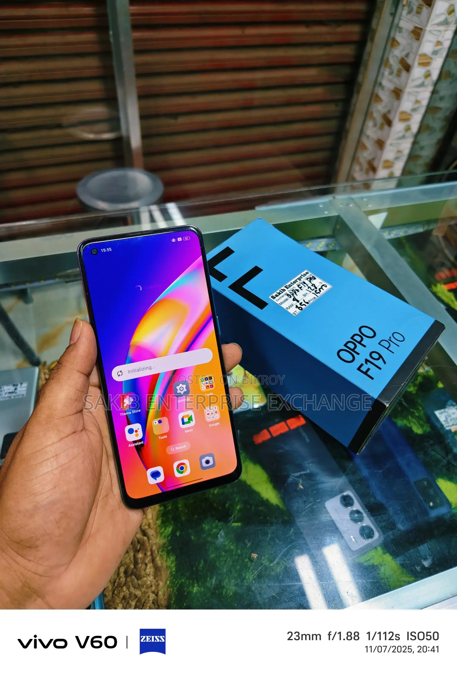 OPPO F19 Pro 8 128 gb (Used)