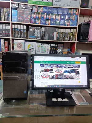 ব্র্যান্ড পিসি কোর আই৫+এলইডি ১৯ ডেল+এইচডি ১০০০জিবি. র‍্যাম ৮জিবি