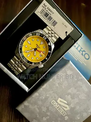 ব্র্যান্ড নিউ SEIKO 5 GMT স্পেশাল এডিশন মেকানিক্যাল ঘড়ি
