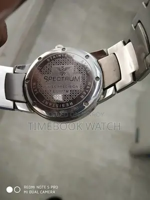 SPECTRUM Watch 100% Steel & Genuine Machine