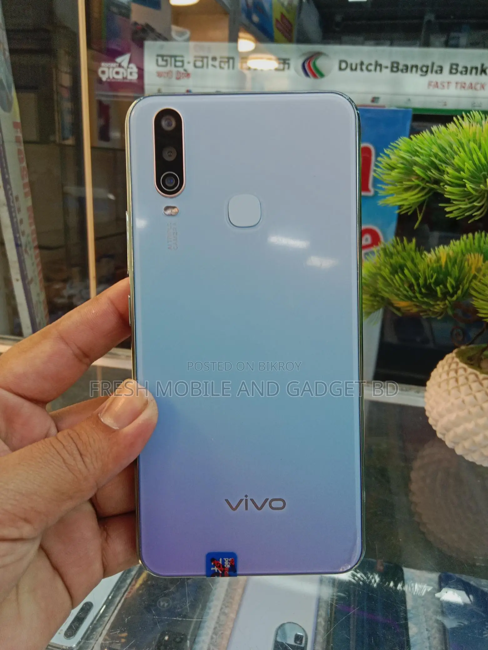 Vivo Y17 256 GB Blue
