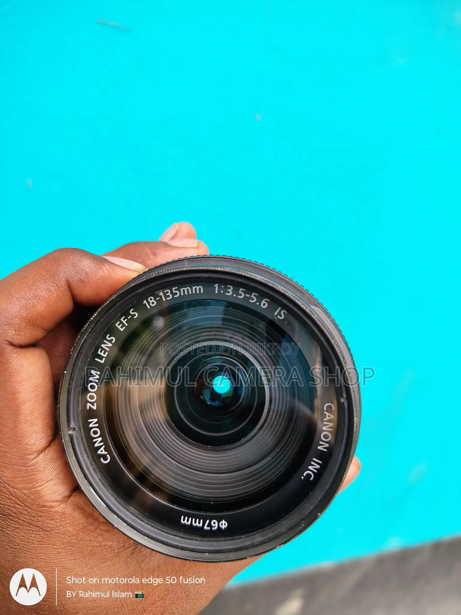canon 18-135mm Master lens.. full fresh condition...