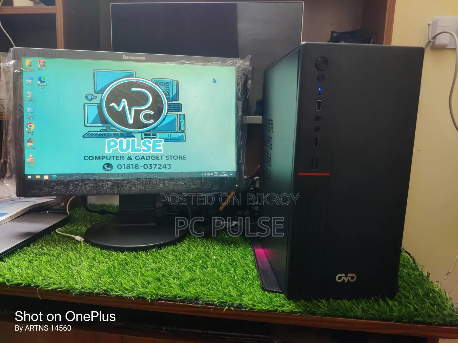 Desktop package with warranty