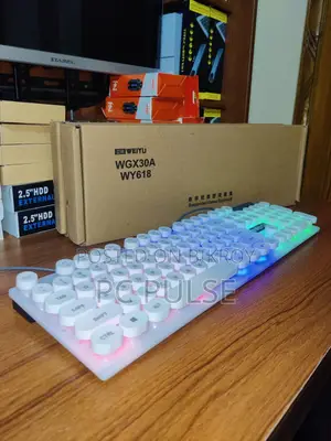 Rgb Semi mechanical Keyboard with 1 year warranty