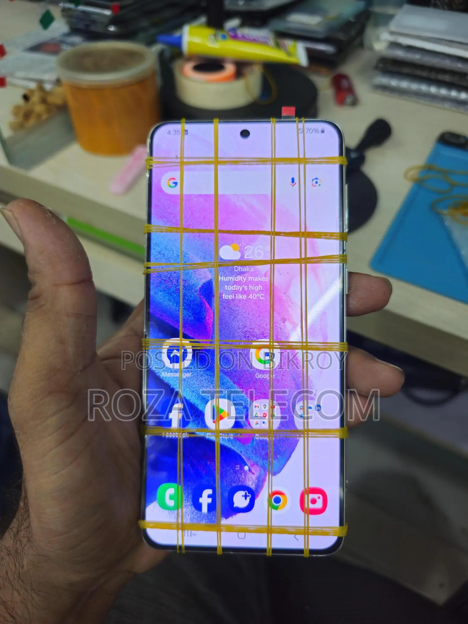 Samsung S21+ 1:1 Bezel Full Display