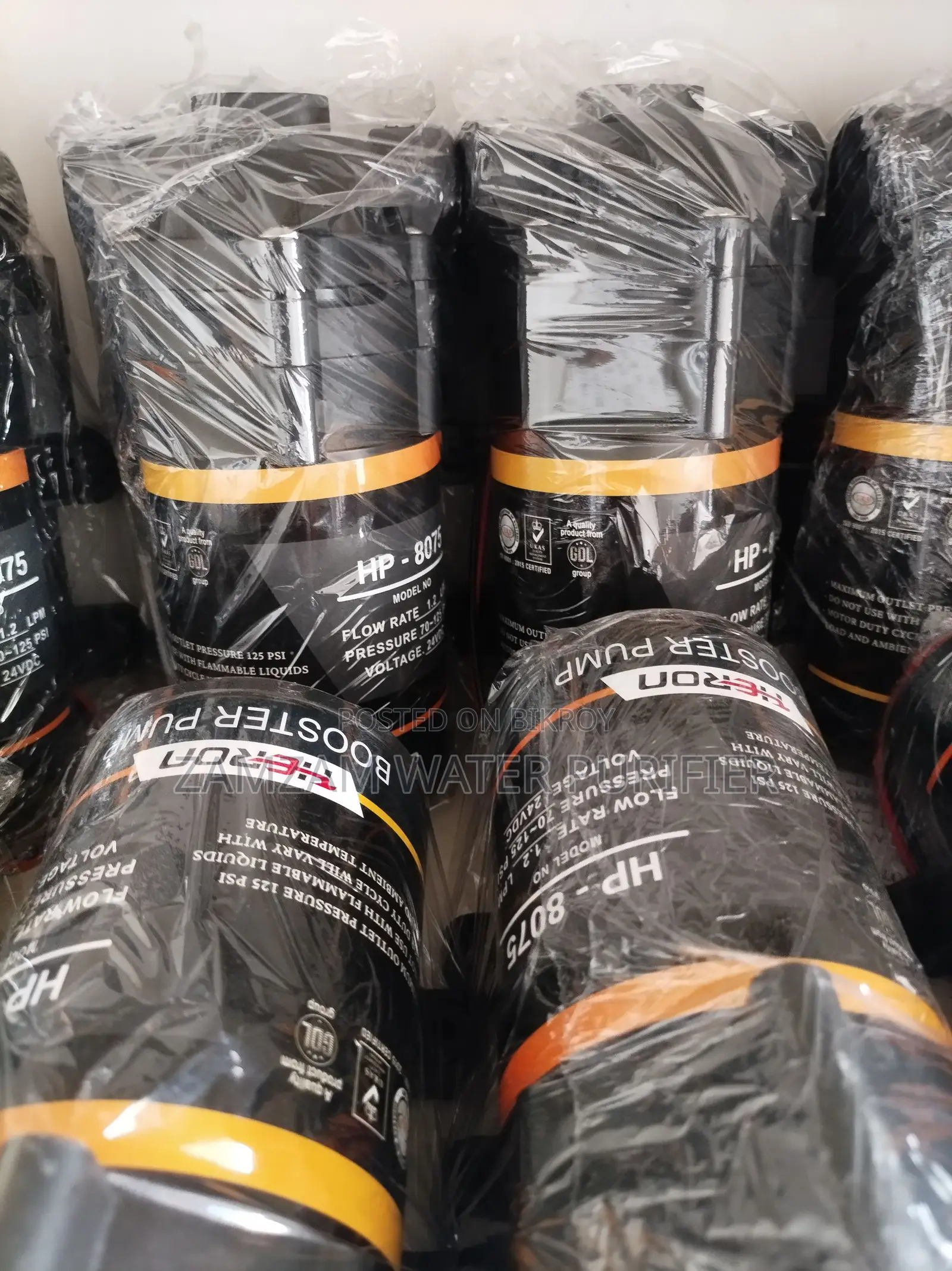 75 GPD Booster Pump Heron Water Filter Motor