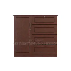 Canadian Red Oak and Lake Finish Wardrobe - VB 03