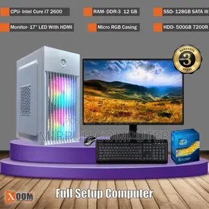 CPU Core i5 4th Gen + 512GB SSD + 16GB RAM + 500GB HDD Gaming PC