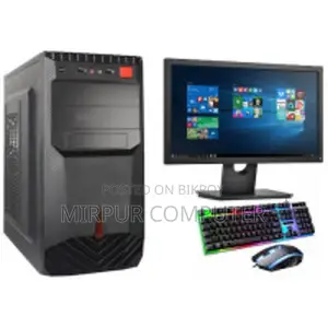 MONITOR সম্পূর্ণনতুন 19'' LED / COR I5 4 GEN 8GB,DDR3