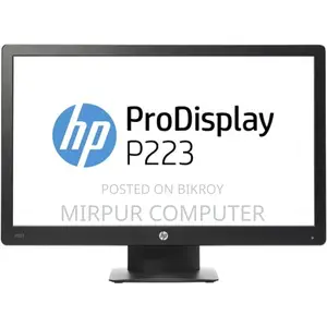 MONITOR 19inch HP BRAND সম্পূর্ণ ফ্রেশ ok