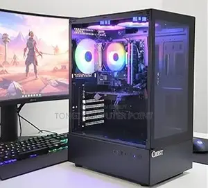 22 ইন্চি বডার‌লেস ম‌রিটর সহ Core i7 Gaming pc ৩ বছ‌রের ওয়া‌রে‌ন্টি