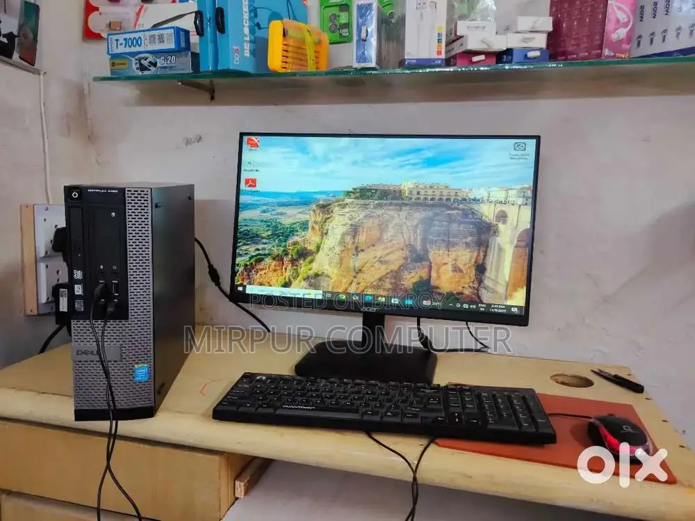COR I3, 6GEN, 19'' LED, RAM 8GB, DDR 3, SSD 512GB,কম্পিউটার