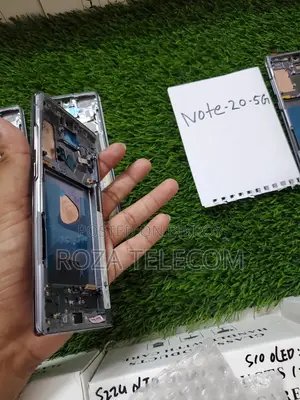 Samsung note 20 5G soft OLED display