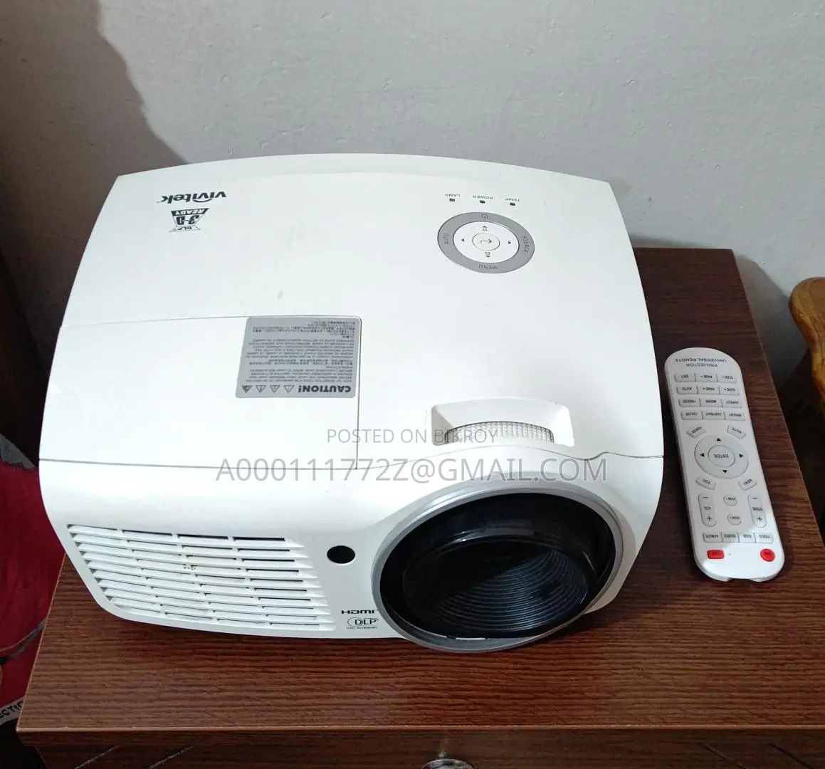 Vivitak DW868 DLP 4500 ANSI LUMENS WXGA PROJECTOR