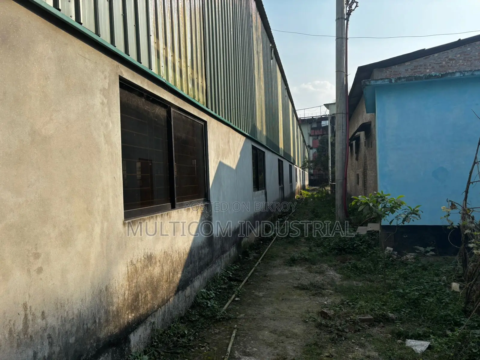 44000 Sqft. Industrial Factory Cum Warehouse Shed at Bhaluka
