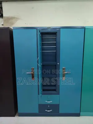 Three-Door New Model Steel Almirah — Almirah